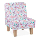 Fauteuil enfant Meuble de chambre d'enfant Fauteuil bébé à motifs de lama