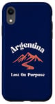 iPhone XR Lost On Purpose Argentina Travel Vacation Argentina Case