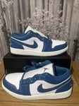 Nike Air Jordan 1 Low Se Men’s Size UK 10 EUR 45 US 11 Blue FN5214-141