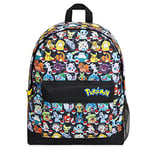 Pokémon Sac à Dos Enfant, Cartable Scolaire Garcon Fille Pikachu Evoli Pokeball (Multicolor)