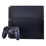 Ps4 Skins Carbon Fiber - Svart