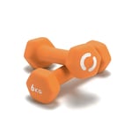 OPTI Opti Neoprene Dumbbell Set - 2 x 6kg