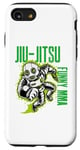 Coque pour iPhone SE (2020) / 7 / 8 Robot spatial de combat Jiu-Jitsu, MMA, Grappling, Muay Thai