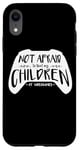 Coque pour iPhone XR Je n'ai pas peur de battre mes enfants aux jeux vidéo Funny Gamer