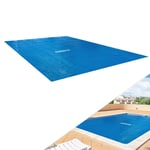 AREBOS Bâche thermique bâche solaire chauffage solaire piscine  5,49x2,74m Bleu