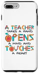 Coque pour iPhone 7 Plus/8 Plus Teacher Takes A Hand Referendar Professeur Pédagogue Professeur