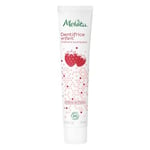 Melvita, Dentifrice pour enfants à l'arôme de fraise, formule naturelle et douce pour une hygiène bucco-dentaire ludique, goût agréable pour encourager le brossage, 75 ml, Gamme Les Essentiels Hygiene