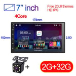 (7 tuuman 2–32 Gt CAM) 8-ytiminen Qled Dsp 7 9 10 tuuman autoradio GPS 2 din Android 11 Auto Carplay Volkswagen Nissan Hyundai Toyota Multimedia Playerille