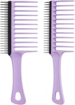 Tangle Teezer | Wide Tooth Comb for 3C to 4C Hair | Dual-Sided with Long & Shor