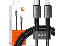 Mcdodo Ca-2851 Usb-C To Lightning Cable, 36W, 1.8M (Black)