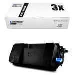 3x Toner for Kyocera Ecosys M 3040 3540 idn, 1T02NX0NL0 TK3150 Black