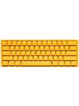 Ducky One 3 Yellow Mini 60% MX Blue - ND - Gaming Keyboard - Utan numpad - Nordisk - Gul