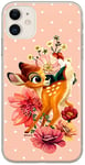 ERT GROUP Coque de téléphone Portable pour Apple Iphone XR Original et sous Licence Officielle Disney Motif Bambi 014 Parfaitement adapté à la Forme du téléphone Portable, Coque en TPU