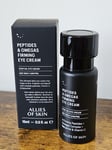 Allies of Skin Peptides & Omegas Firming Eye Cream 15ml Exp Aug 27 New in Box