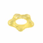 Anneau de Dentition Réfrigérant "Étoile" 11cm Jaune