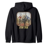 Star Trek Running Cartoon Crew Sweat à Capuche