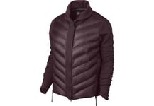 Women's Nike Tech Fleece Aeroloft Jacket Sz S Burgundy New 804982 681