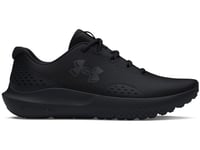 Under Armour UA Charged Surge 4 Chaussures de sport pour hommes, baskets légères et respirantes, couleur noir/noir/noir