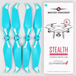 Master AirScrew Phantom 4 (Adv/Pro) - Propellrar (blå, 4-pack)