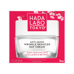 Hada Labo Tokyo Skincare Anti Aging Cream Women 50 ml - Crème de Jour Anti Rides au Collagène et Rétinol pour Soins du Visage - Crème Visage Femmes 40+