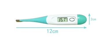 Thermomètre Médical Digital Ecran LCD Bébé Enfant Adulte