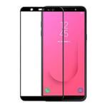 Gear Härdat Glas 3D Full Cover Svart Samsung J8 2018