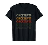 Love Heart Quicksilver Tee Grunge Vintage Black Quicksilver T-Shirt