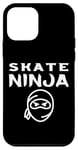 Coque pour iPhone 12 mini Skate Ninja Skateboarding Skater Skateboarder Patinage sur glace