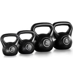 20KG Kettlebell Set - 2kg-4kg-6kg-8kg Kettle Bells Heavy Weight Home Gym Fitness