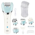 Epilator 5 in 1 Electri Women Epilator Female Shaver Leg Body Hair Remover Lady