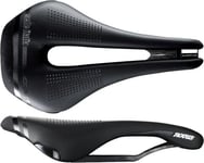 Selle Italia Novus Boost Kit Carbonio Superflow S polkupyörän istuin, musta