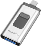 Sundeau USB , 64G Memory Stick External Storage Thumb Drive for i-Phone i-Pad P