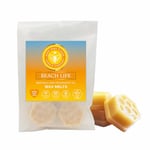 More Bees Please - Beach Life Beeswax Melts, 60g - Eco-Conscious, Local Beeswax, Superior Essential Oils, Non-Toxic