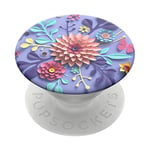 PopSockets: PopGrip Expanding Stand and Grip with a Swappable Top for Phones & Tablets - Craft Flowers