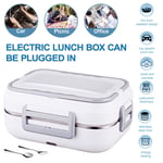 1.2L Electric Heating Lunch Box 12V 220V Bento Travel Food Heater Car Plug UK