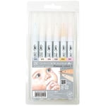 ZIG Kuretake Clean Color Real Brush 6-set Portrait Colors I