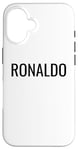 Coque pour iPhone 16 Ronaldo