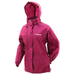 FROGG TOGGS Women's Standard Classic Pro Action Waterproof Rain Jacket, Cherry, X-Laarge