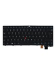 Lenovo - notebook replacement keyboard - Bærbar tastatur - til udskiftning - Dansk - Sort