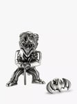 Royal Selangor Mini The Joker Figurine and Batman Lapel Pin Set