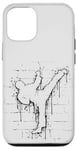 Coque pour iPhone 12/12 Pro Urban Street Art Fighter Sidekick Roundhouse TaeKwonDo