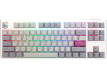 Ducky One 3 Mist Grey Tkl Gaming Tastatur, Rgb Led - Mx-Red (De)