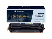 G&G Tonere Erstatter Hp 203X Kompatibel Gul Cf542x/ Cartridge 054H Yellow Gs-Hcf542x(U)