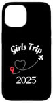 Coque pour iPhone 15 Girls Trip 2025 Vacances de voyage pour femmes