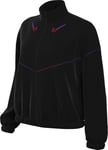 Nike FC Barcelona Essential Windrunner Away Veste de football en tissu tissé pour femme Noir/noir FQ3137-010, XL