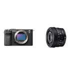 Sony Alpha 7CII | Full-Frame Mirrorless Camera Black + SEL40F25G - Full-Frame Lens FE 40mm F2.5 G - Premium G Series Prime Lens