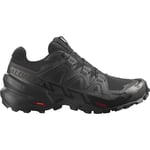 Salomon Women's Speedcross 6 GORE-TEX Black/Black/Phantom, 42 2/3