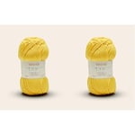 Sirdar Snuggly Replay DK Double Knitting, Good As Gold (119), 50g (Pack of 2)