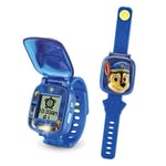 VTech - Pat' Patrouille, La Montre-Jeu Interactive de Chase, Montre Enfant à Clapet avec Écran Animé, Bracelet Souple, 12 Cadrans, 4 Jeux, Cadeau Enfant de 3 Ans à 7 Ans - Contenu en Français