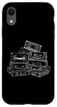 Coque pour iPhone XR Love Retro Mixtape 80's Blank Cassette Tape Shirt Cadeaux